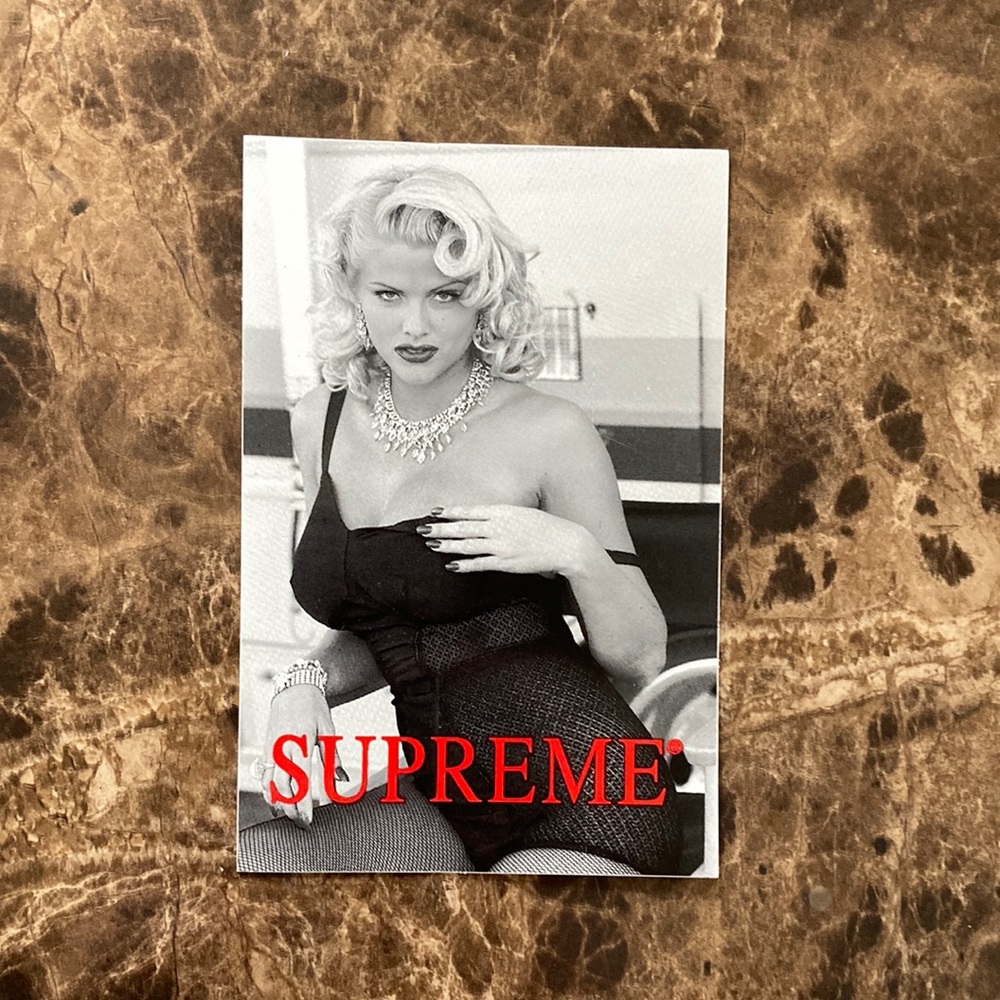 Supreme Anna Nicole Smith sticker